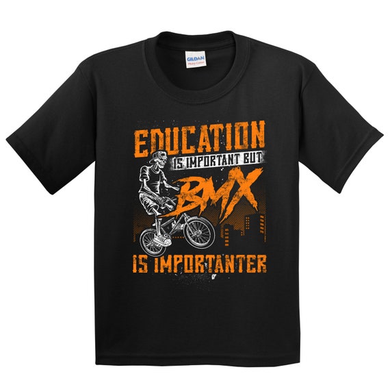 Funny Bmx Fan Bike T-Shirt Vintage Gift Boys Kids Mens Funny Bmx Fan Bike T-Shirt Vintage Gift Boys Kids Mens