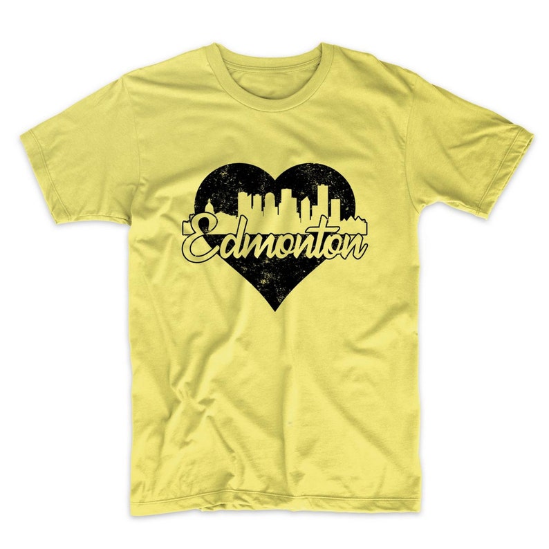 Men's Edmonton Shirt Retro Edmonton Alberta Canada Etsy Canada