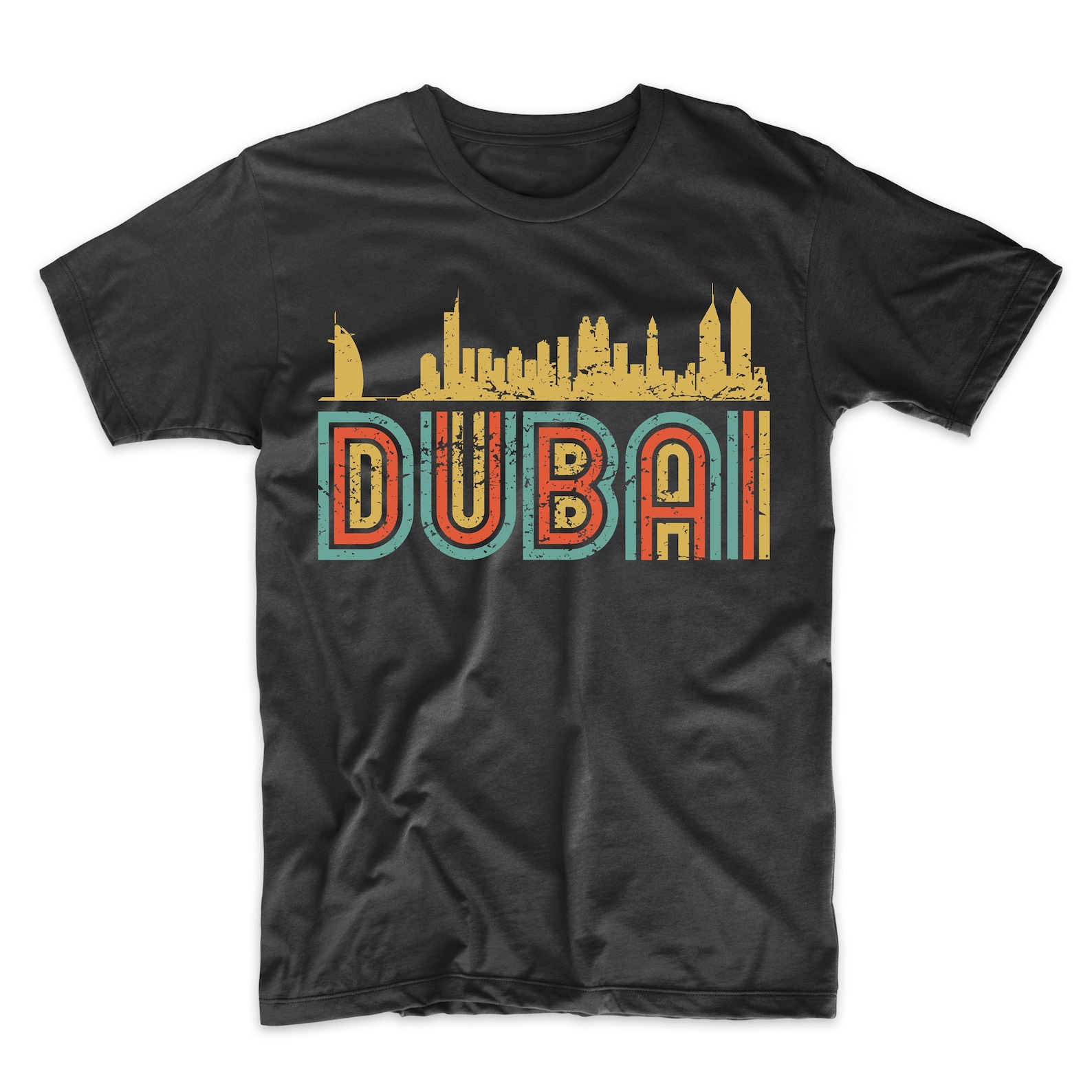 Men's Dubai Shirt Retro Vintage Style Dubai United Arab Etsy