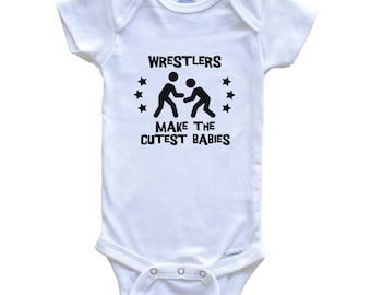 Lustiger Wrestling Baby Body - Ringer machen die süßesten Babys ein Stück
