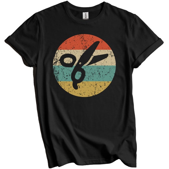 Barber Hairdresser Shirt - Vintage Retro Scissors Shirt Barber Hairdresser Shirt - Vintage Retro Scissors Shirt