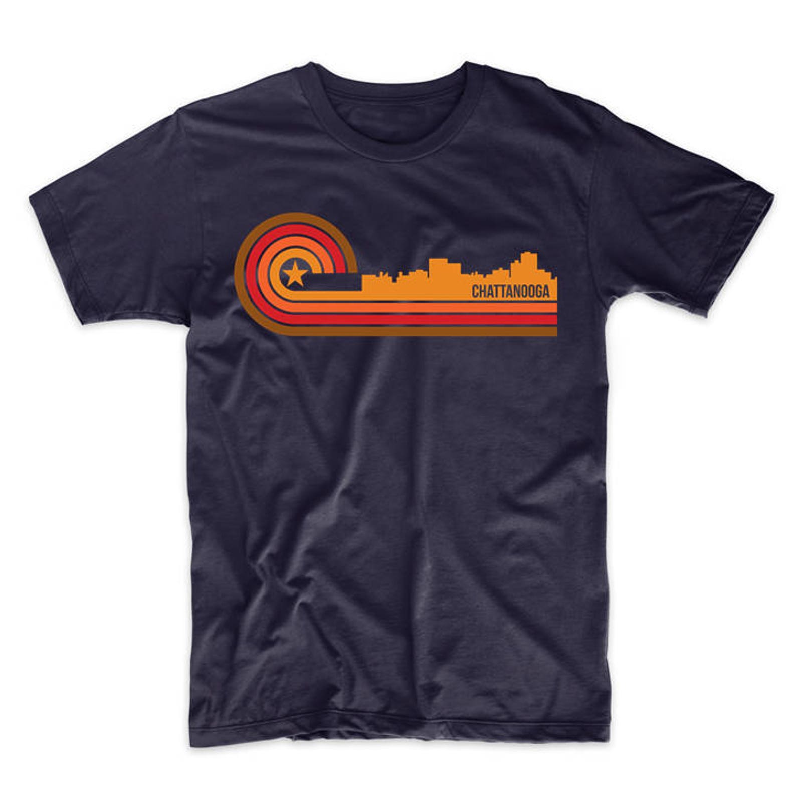 Men's Chattanooga Shirt Retro Style Chattanooga Etsy.de