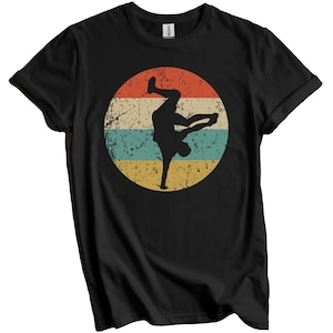 Breakdancing Shirt - Breakdance Shirt - Breakdancer Gift - Breakdancing Retro B Boy Breakdance Icon T-Shirt