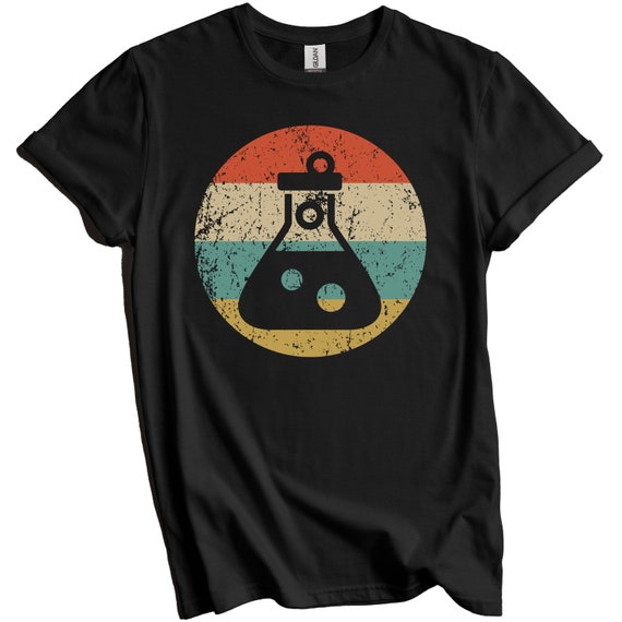 Chemist Scientist Shirt - Retro Test Tube Flask T-Shirt Chemist Scientist Shirt - Retro Test Tube Flask T-Shirt