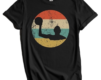 Water Polo Shirt - Water Polo Player Gift - Retro Water Polo Player Icon T-Shirt