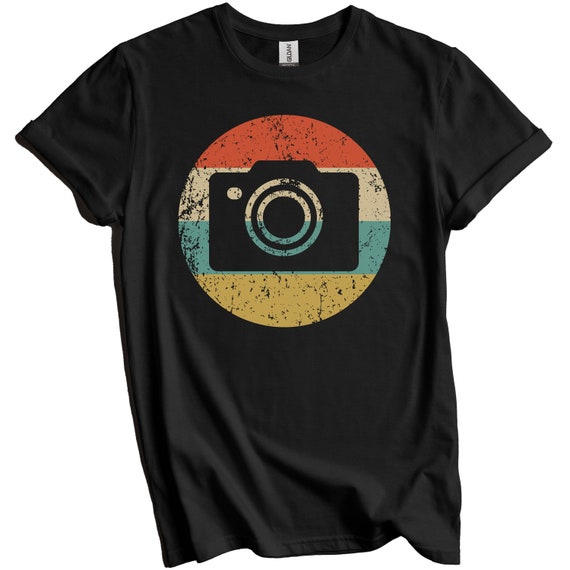 Vintage Colorful Camera T-Shirt Gift For Photographer Vintage Colorful Camera T-Shirt Gift For Photographer