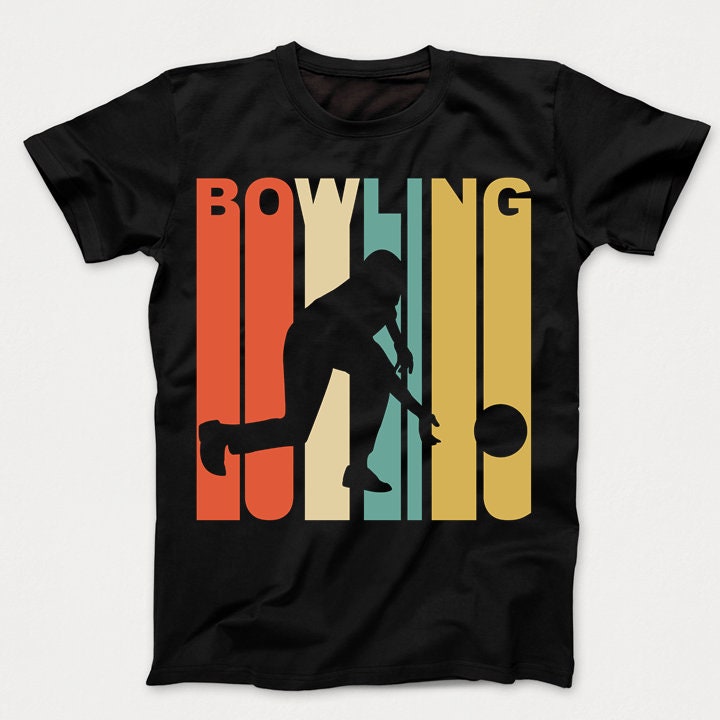Kids Bowling Shirt Retro 1970's Style Bowler Bowling Etsy