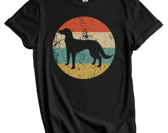 Retro Saluki Shirt, Gift for Saluki Owner, Vintage Style Saluki Dog Breed T-Shirt