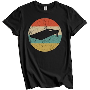 Cornhole Shirt - Cornhole Gift Idea - Vintage Retro Cornhole Board T-Shirt - Cornhole Icon Shirt