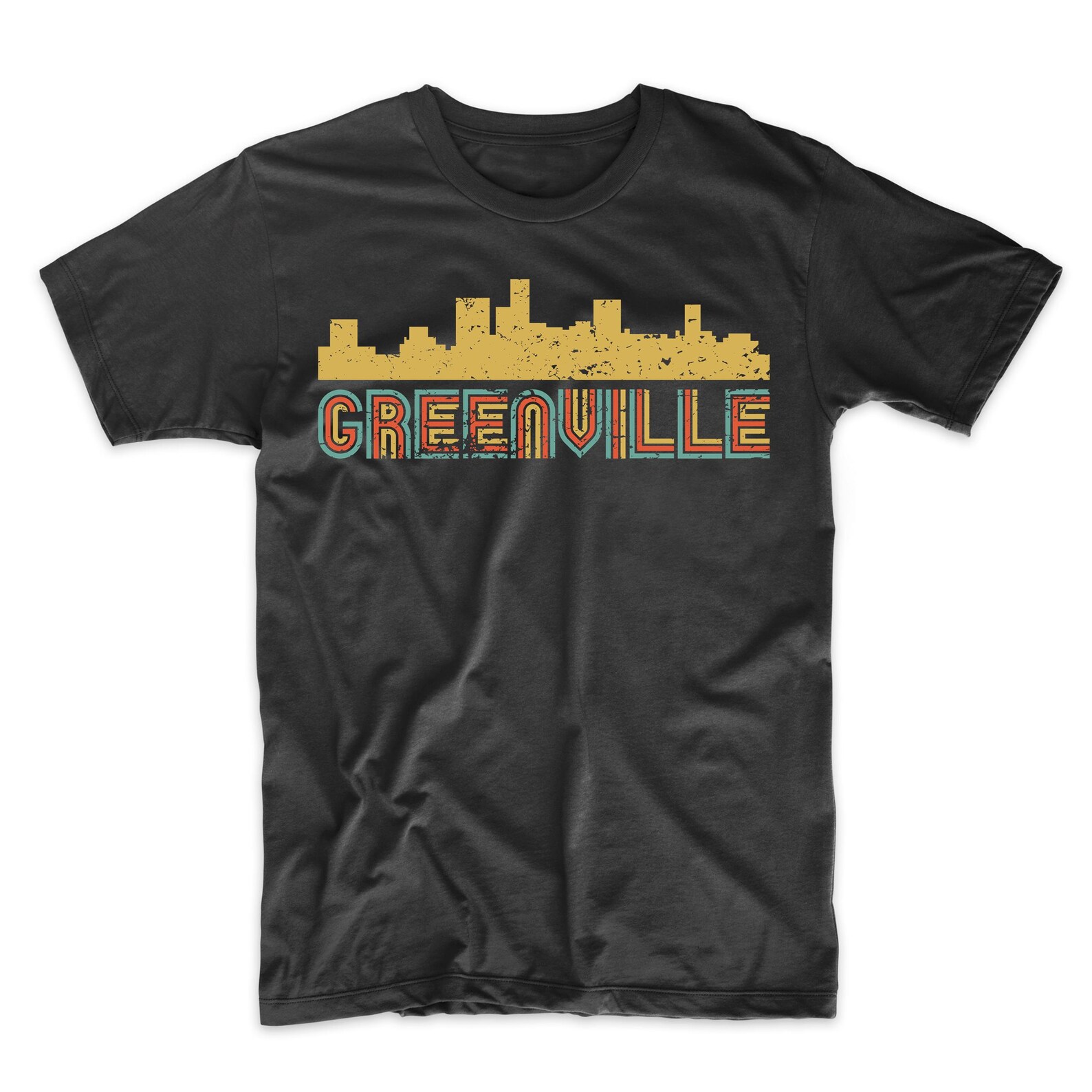 Men's Greenville Shirt Retro Vintage Style Greenville Etsy UK