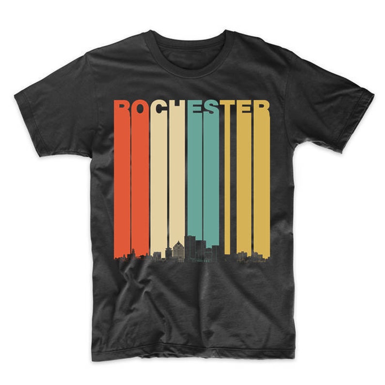Rochester NY Shirt Vintage Retro 1970's Style Rochester - Etsy