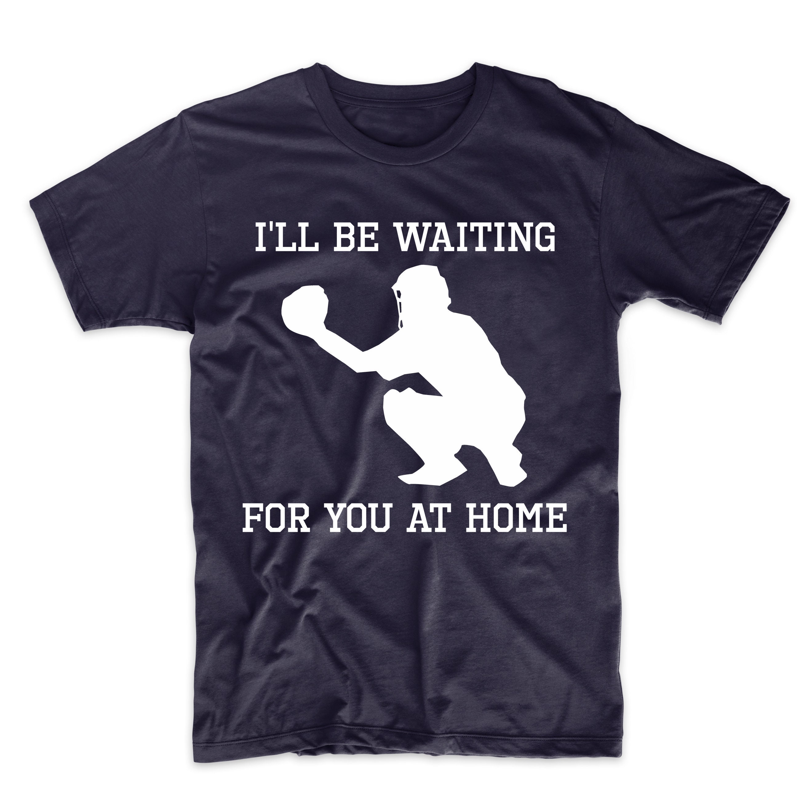 Men's Baseball T-shirt I'll Be Waiting for You at - Etsy