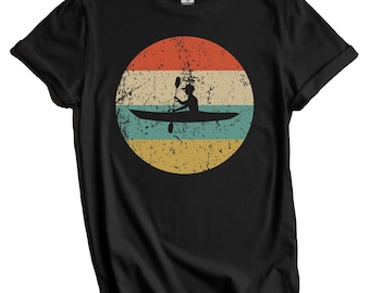 Kayaking Shirt - Vintage Retro Kayak T-Shirt - Kayak Gift - Kayak Icon Shirt