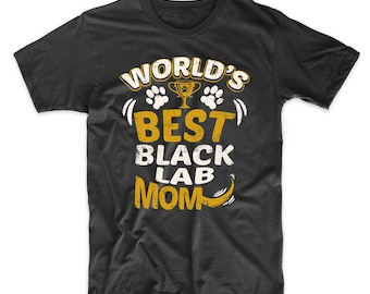 Weltbestes Labrador Mama Hundebesitzer Grafik T-Shirt von Really Super Shirts