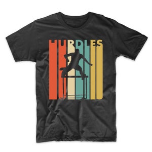 Retro Hurdles Shirt - Vintage 1970&#39;s Style Hurdler Track And Field T-Shirt by Really Awesome Shirts