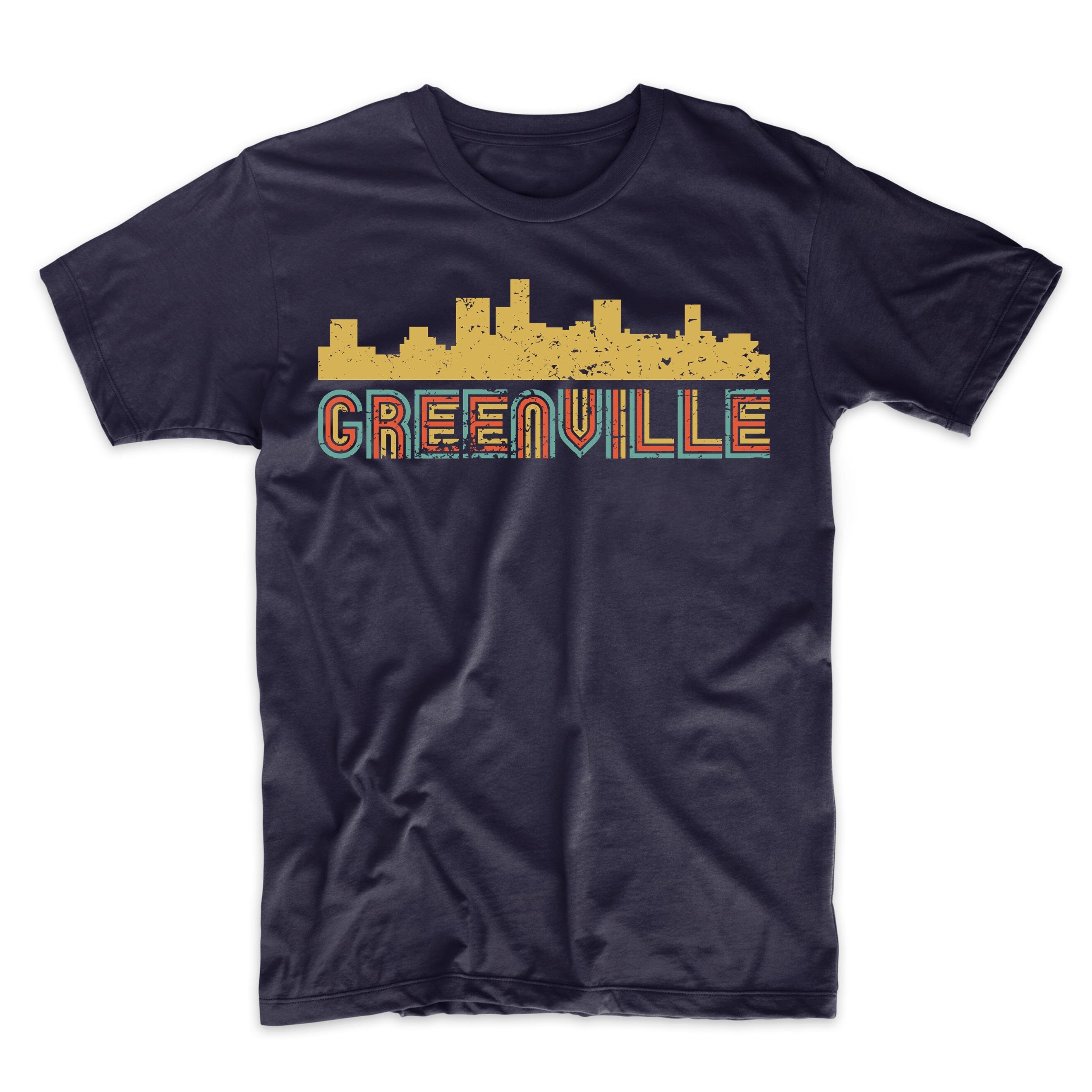 Men's Greenville Shirt Retro Vintage Style Greenville Etsy UK