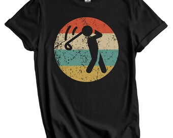 Golfing Shirt - Golf Gift for Dad - Retro Golf T-Shirt - Golfer Icon Shirt