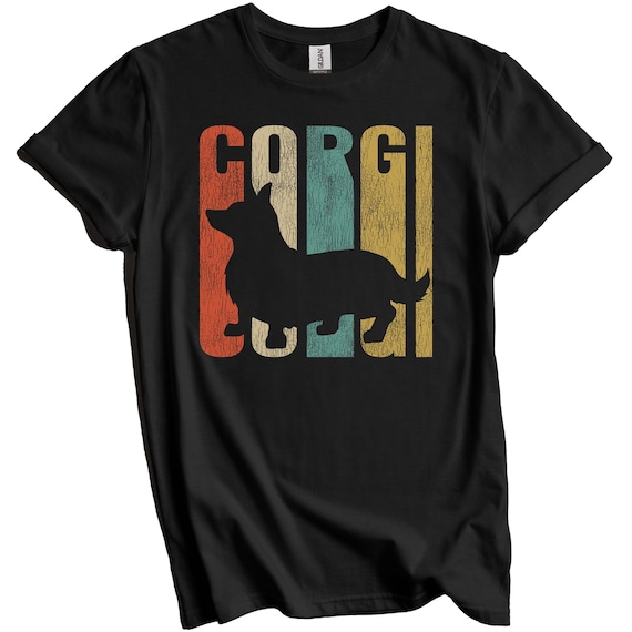 Corgi Tshirt For Dog Lovers - Retro Vintage Style Corgi Tshirt For Dog Lovers - Retro Vintage Style