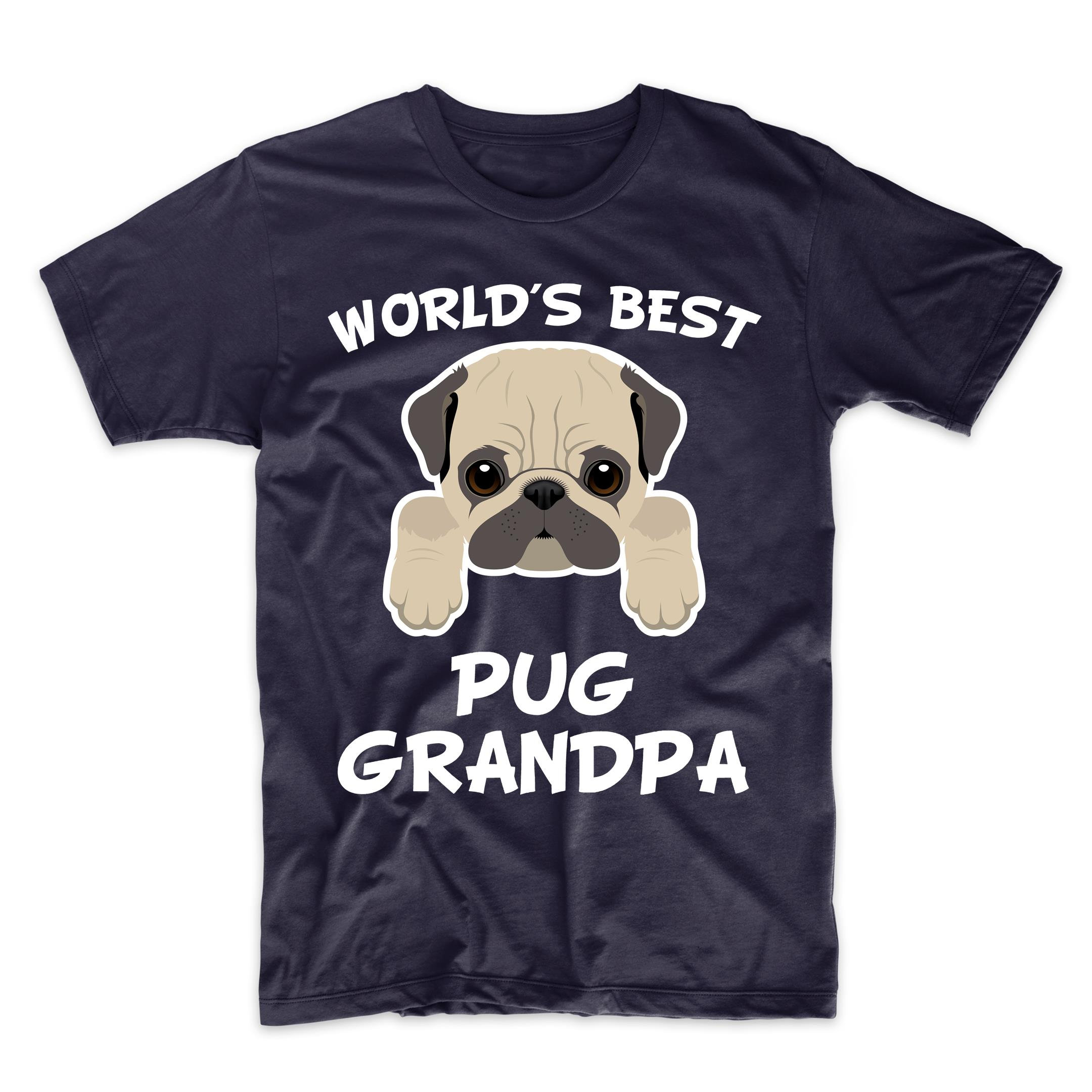 pug grandpa shirt