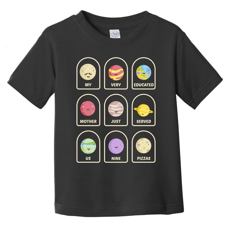 Solar System Shirt For Kids - Science T-Shirt for Kids - Boys Science Gift - Kids Planets Shirt - Kids Science Shirt image 3
