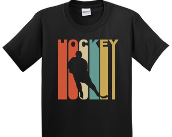 Kids Hockey Shirt - Boys Youth Hockey Shirt - Hockey Player T-Shirt