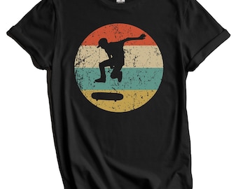Skateboard Shirt - Vintage Retro Skateboard T-Shirt - Skateboard Geschenk - Skater Icon Shirt