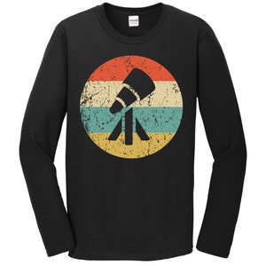 Astronomer Shirt - Vintage Retro Telescope Long Sleeve T-Shirt - Astronomy Icon Shirt