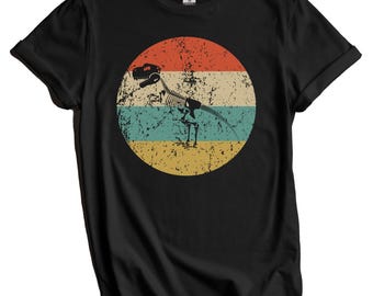 Paleontology Shirt - Retro Dinosaur T-Rex Skeleton Fossil Icon T-Shirt - Tyrannosaurus Rex Gift