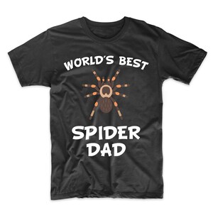 World&#39;s Best Spider Dad Shirt - Men&#39;s Tarantula Owner T-Shirt