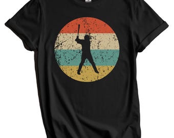 Camiseta de béisbol - Regalo de béisbol - Camiseta vintage retro de jugador de béisbol - Camiseta de ícono del béisbol