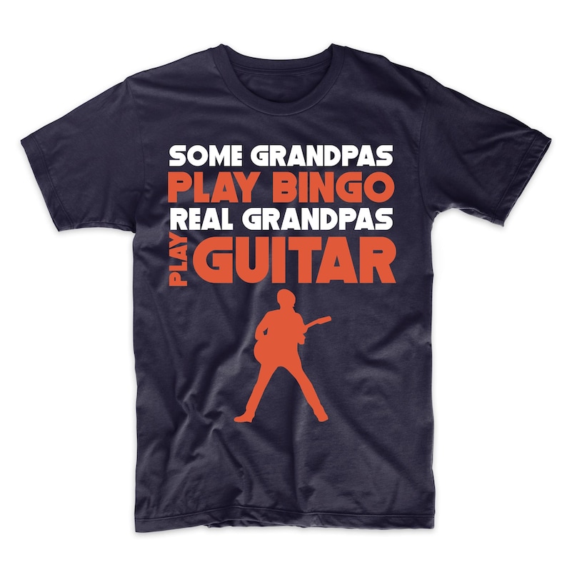 grandpa guitar shirt