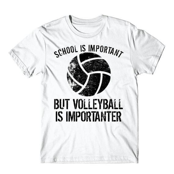 Funny Volleyball is Important but is - Etsy Israel