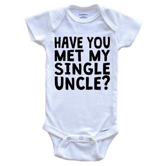 funny baby clothes from uncle