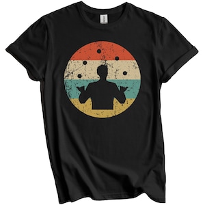 Juggling Shirt - Vintage Retro Juggler T-Shirt - Juggling Gift - Juggling Icon Shirt