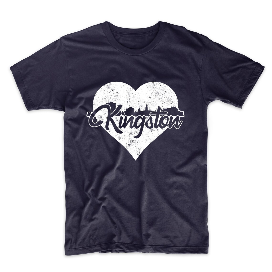 Men's Kingston Shirt Retro Kingston Jamaica Skyline Etsy
