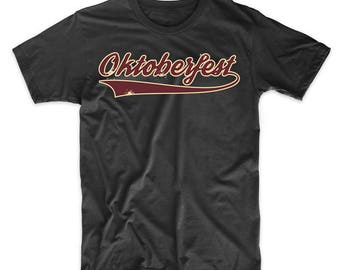Men's Oktoberfest Vintage Logo T-Shirt by Really Awesome Shirts