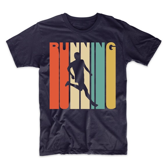 Retro Running Track: Vintage Style Runner T Shirt Retro Running Track: Vintage Style Runner T Shirt