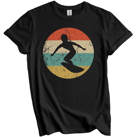 Surfing Shirt - Vintage Retro Surfer T-Shirt - Surfing Gift - Surfing Icon Shirt