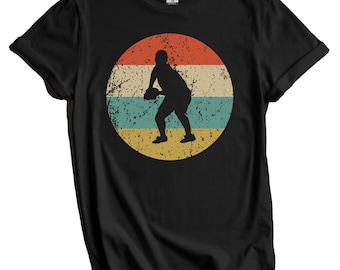 Rugby Shirt - Vintage Retro Rugby Player T-Shirt - Rugby Gift - Rugby Icon Shirt