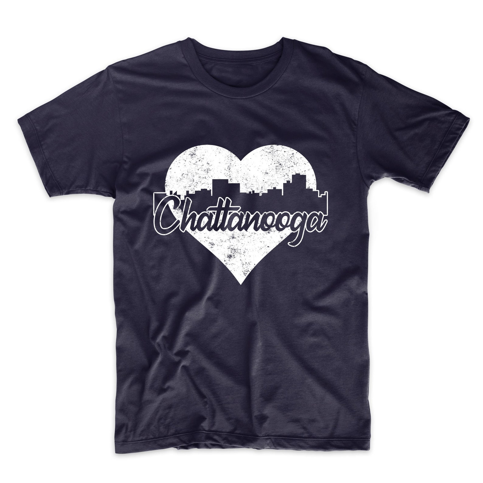Men's Chattanooga Shirt Retro Chattanooga Tennessee Etsy