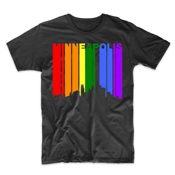 Minneapolis, Mn Lgbtq Gay Pride Rainbow T Shirt Minneapolis, Mn Lgbtq Gay Pride Rainbow T Shirt
