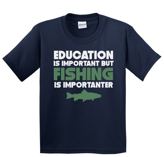 Education Is Important But Fishing Is Importanter Shirt Gift Education Is Important But Fishing Is Importanter Shirt Gift