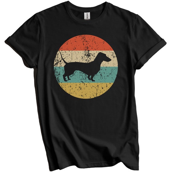 Dachshund Shirt. Retro Style T-Shirt Dachshund Shirt. Retro Style T-Shirt