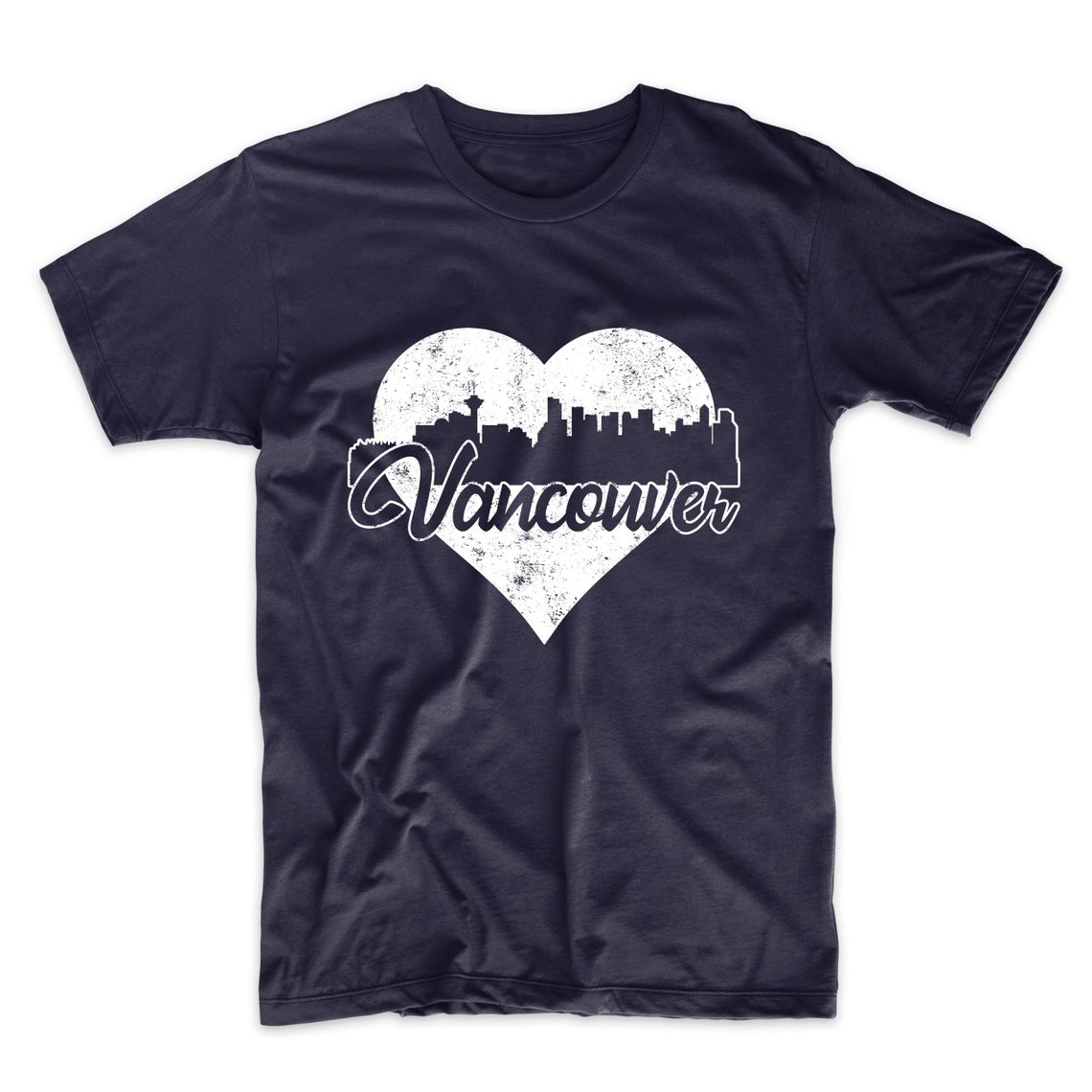 Men's Vancouver Shirt Retro Vancouver British Columbia Etsy