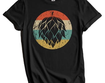 Craft Beer Shirt - Retro Beer T-Shirt - Hops Icon Shirt - Brewery Shirt - Gift for Beer Lovers - Beer Gift