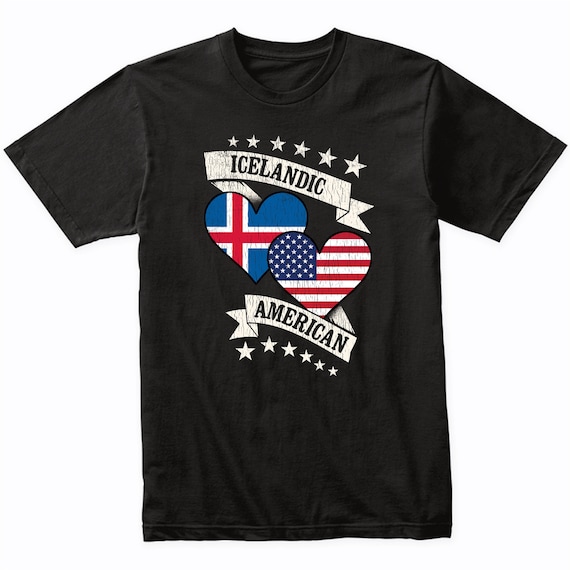 Icelandic Flag T-Shirt | Vintage Made In Iceland Gift Icelandic Flag T-Shirt | Vintage Made In Iceland Gift