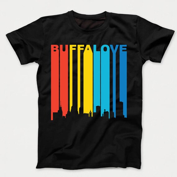 Kids Buffalove Shirt Retro 1970's Style 