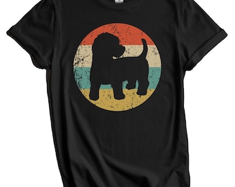 Retro Cockapoo Shirt - Vintage Style Cockapoo Hunderasse Hundebesitzer T-Shirt - Geschenk für Cockapoo Besitzer