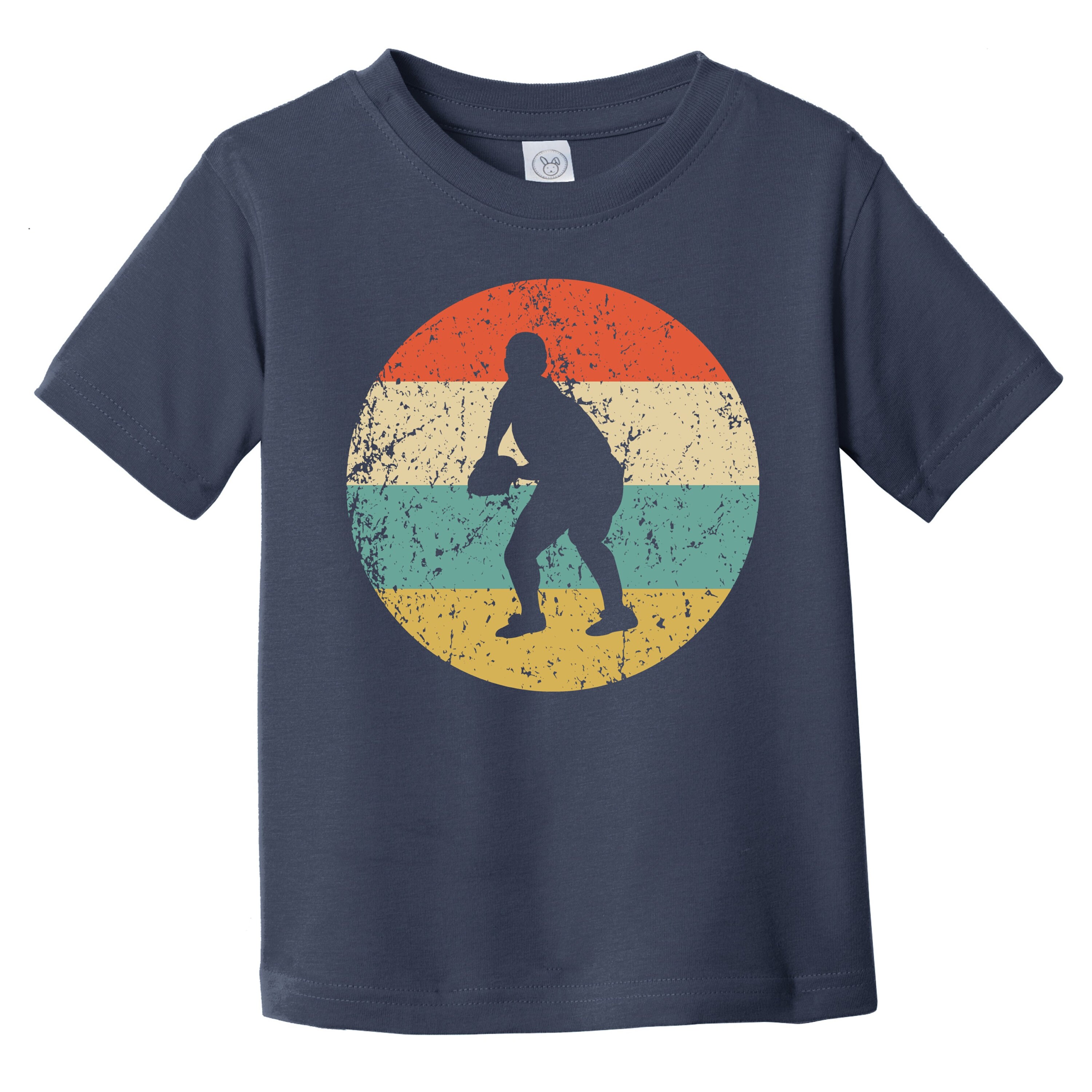 Toddler Rugby Shirt Retro Rugby Player Icon Toddler TShirt Etsy