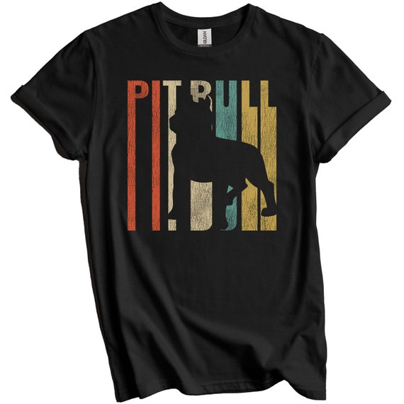 Retro Vintage Pitbull Dog Shirt Pitbull T-Shirt Gift Retro Vintage Pitbull Dog Shirt Pitbull T-Shirt Gift
